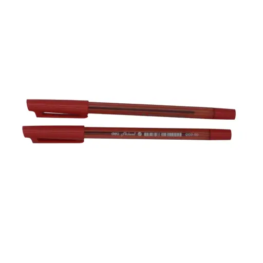 DELI FLICKWELL BALL PEN 0.7MM RED 1PC NO: Q100-RD