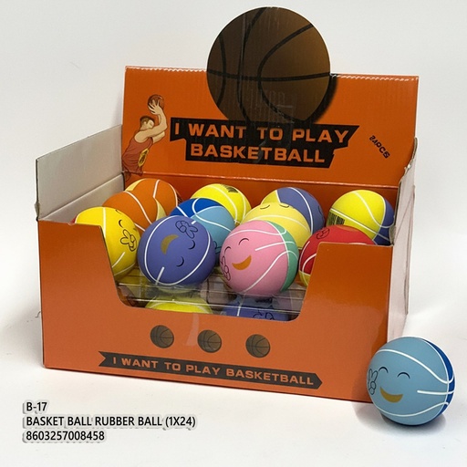 Basket Ball Rubber Ball