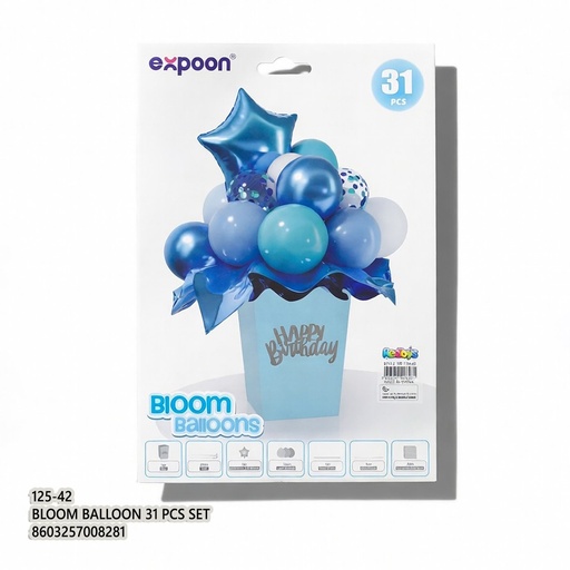 Bloom Balloon 31 PCS Set