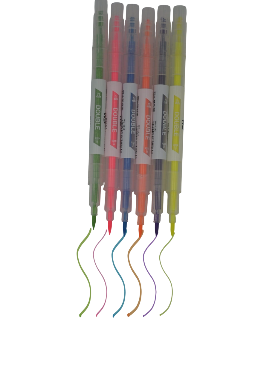 WD HIGH LIGHTER 6PC PCK NO: WD-1212