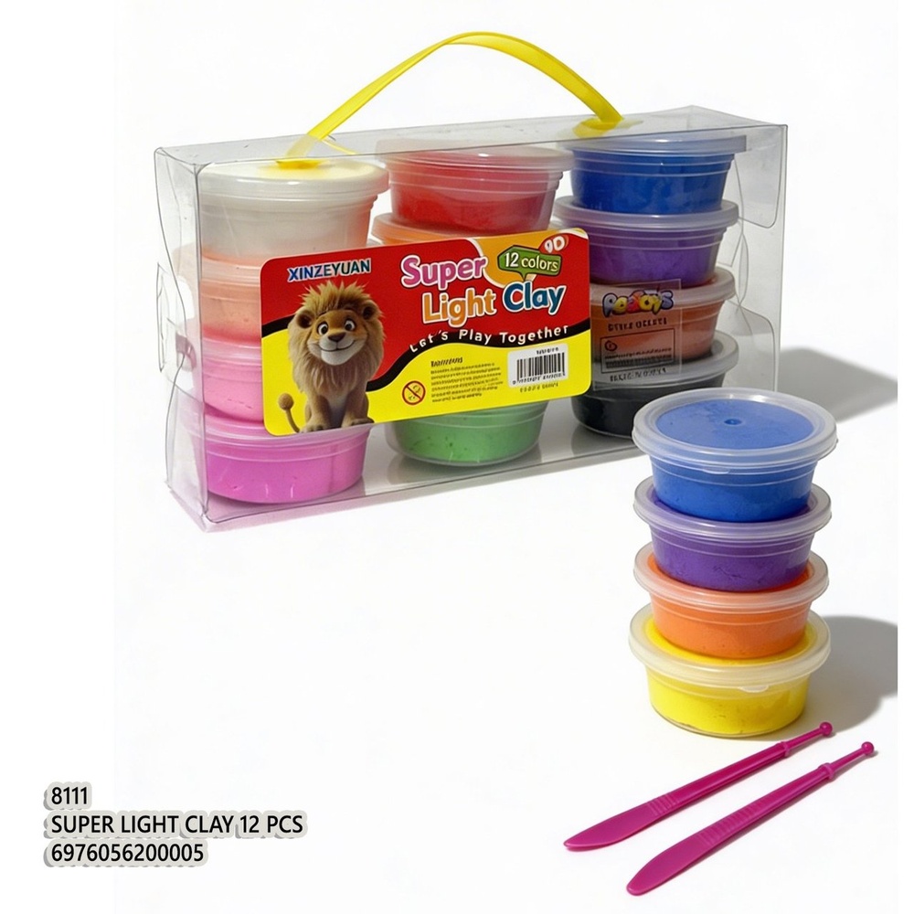 Super Light Clay 12 PCS
