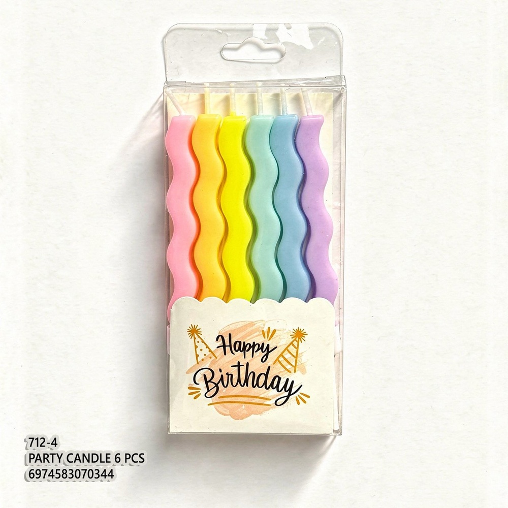 Party Candle 6 PCS
